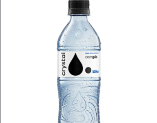 Água mineral com gás 500 mL - Crystal